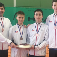 Chlapci „14“ vybojovali bronz na halovém mistrovství Evropy družstev