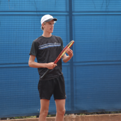 Filip Apltauer v semifinále v Hammametu