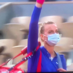 Petra Kvitová v semifinále Roland Garros