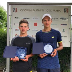 Filip a Valentová ve finále na I.ČLTK Prague Open