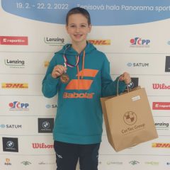 Kristián Šimek vybojoval bronz na halovém mistrovství ČR