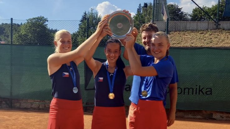 Tereza Valentová získala s českým týmem na ME družstev do 16 let zlato!