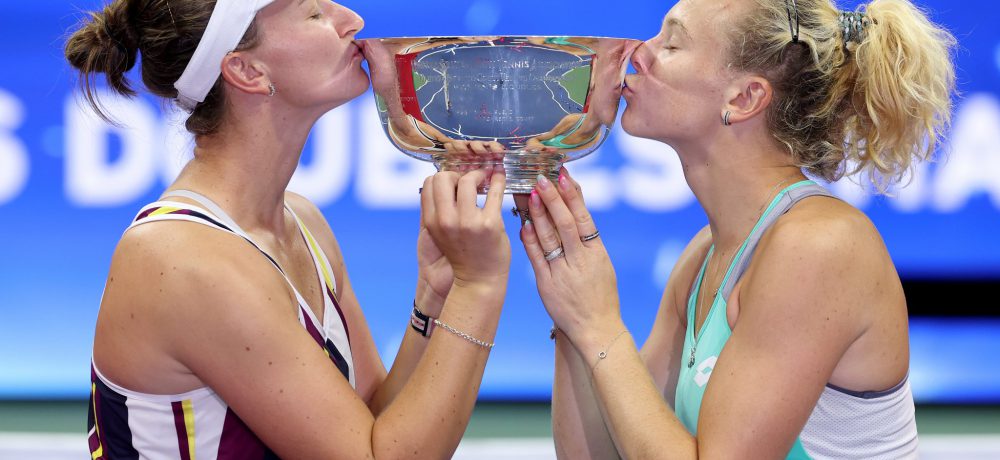 Kateřina Siniaková triumfem ve čtyřhře na US Open zkompletovala zlatý kariérní grandslam