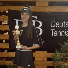 Sára Mlenská dosáhla v Německu na titul ve čtyřhře, v dvouhře se dostala do finále